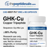 GHK-Cu (2mg x 60 Capsules) (Copper Tripeptide) - Revo Peptide